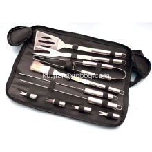 10pcs Amûrên Grill Set bi Sack Bag